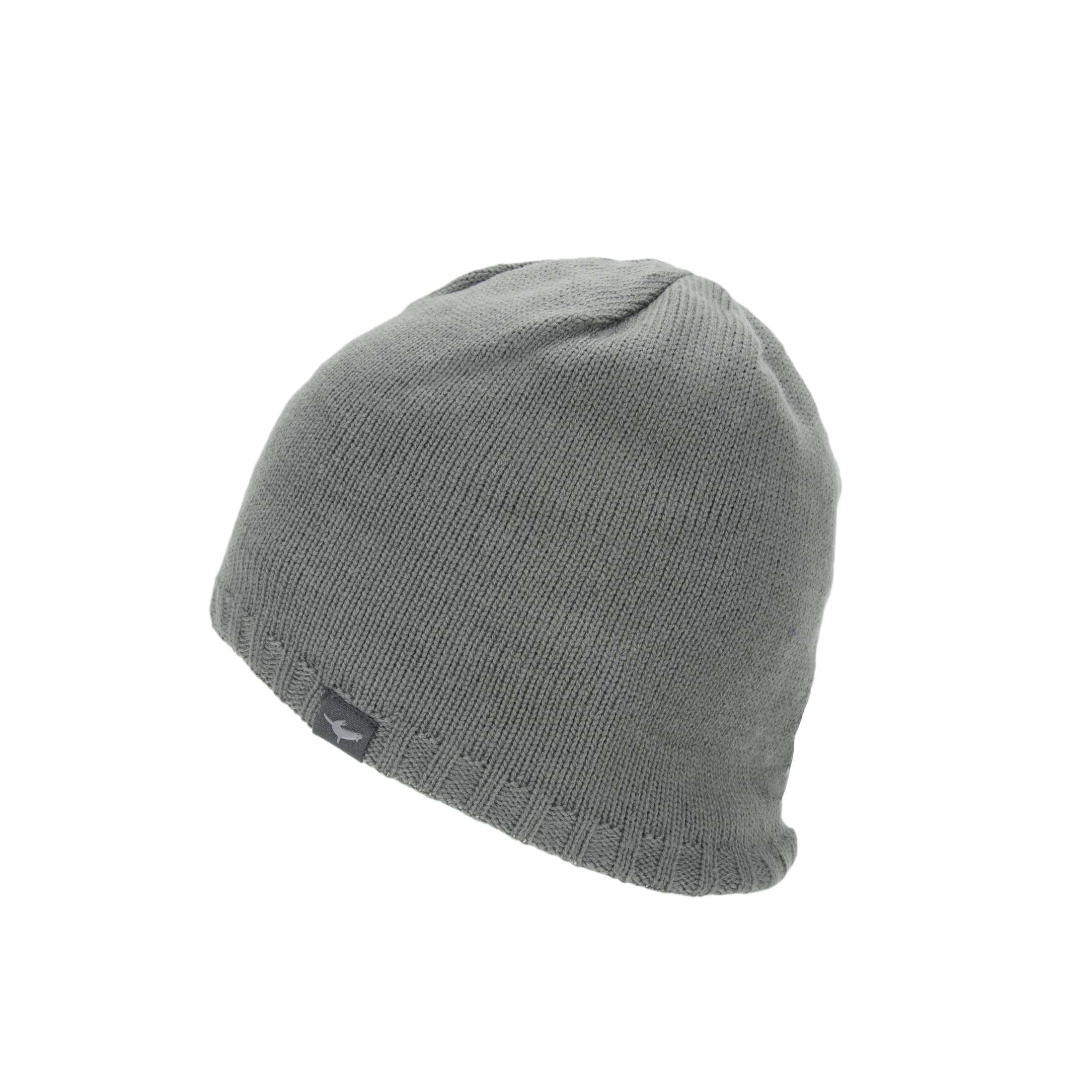 Waterproof Cold Weather Beanie Hat - Size: S / M - Color: Grey